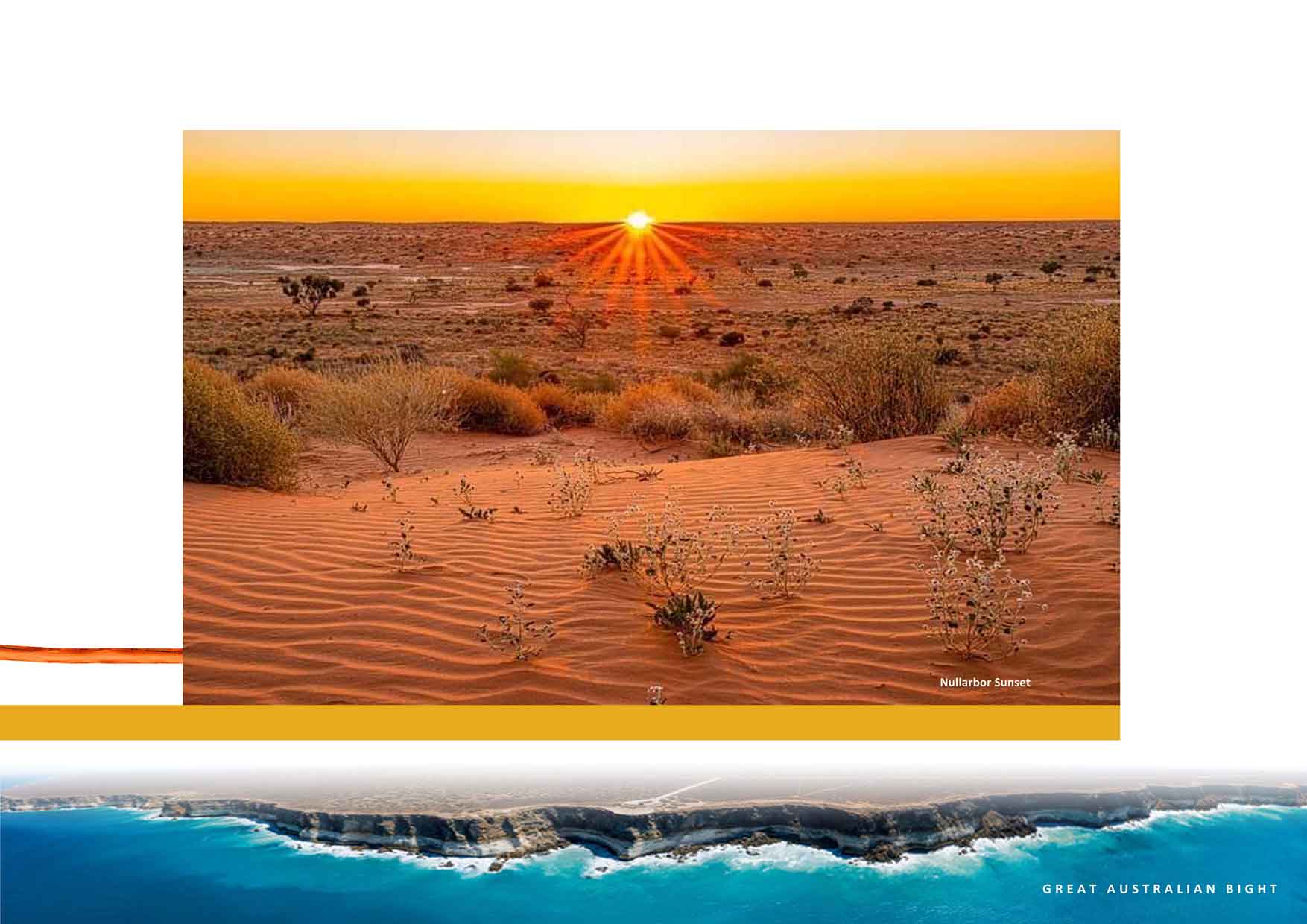 Great Southern Road - Nullarbor Sunset