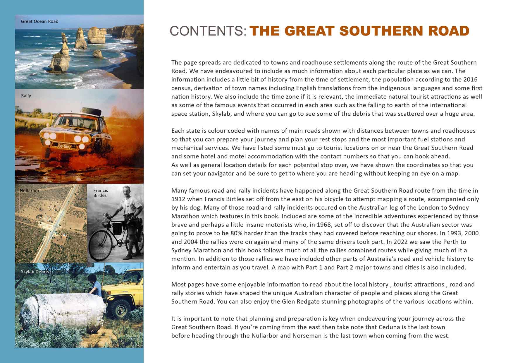 Great Southern Road - Road history 1